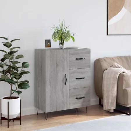 Aparador de madera de ingeniería gris Sonoma 69,5x34x90 cm de , Aparadores - Ref: Foro24-827914, Precio: 92,21 €, Descuento: %