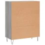 Aparador de madera de ingeniería gris Sonoma 69,5x34x90 cm de , Aparadores - Ref: Foro24-827914, Precio: 92,21 €, Descuento: %
