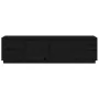 Mueble de TV madera maciza de pino negro 176x37x47,5 cm de , Muebles TV - Ref: Foro24-814323, Precio: 249,67 €, Descuento: %
