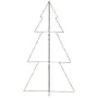 Árbol de Navidad 300 luces LED interior y exterior 120x220 cm de , Arboles de navidad - Ref: Foro24-328590, Precio: 69,66 €, ...