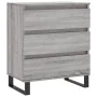 Aparador de madera contrachapada gris Sonoma 60x35x70 cm von , Sideboards - Ref: Foro24-827194, Preis: 71,61 €, Rabatt: %