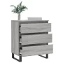 Aparador de madera contrachapada gris Sonoma 60x35x70 cm von , Sideboards - Ref: Foro24-827194, Preis: 71,61 €, Rabatt: %
