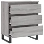 Aparador de madera contrachapada gris Sonoma 60x35x70 cm von , Sideboards - Ref: Foro24-827194, Preis: 71,61 €, Rabatt: %