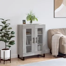 Aparador de madera de ingeniería gris Sonoma 69,5x34x90 cm by , Sideboards - Ref: Foro24-827818, Price: 90,27 €, Discount: %