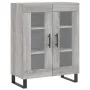 Aparador de madera de ingeniería gris Sonoma 69,5x34x90 cm von , Sideboards - Ref: Foro24-827818, Preis: 91,39 €, Rabatt: %
