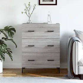 Aparador de madera de ingeniería gris Sonoma 69,5x34x90 cm von , Sideboards - Ref: Foro24-827858, Preis: 104,24 €, Rabatt: %