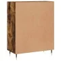 Aparador de madera de ingeniería roble ahumado 69,5x34x90 cm de , Aparadores - Ref: Foro24-827961, Precio: 82,87 €, Descuento: %
