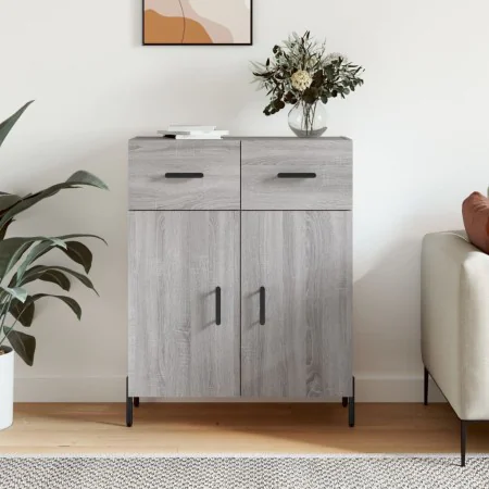 Aparador de madera de ingeniería gris Sonoma 69,5x34x90 cm de , Aparadores - Ref: Foro24-827994, Precio: 102,04 €, Descuento: %
