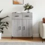 Aparador de madera de ingeniería gris Sonoma 69,5x34x90 cm de , Aparadores - Ref: Foro24-827994, Precio: 102,04 €, Descuento: %