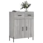 Aparador de madera de ingeniería gris Sonoma 69,5x34x90 cm de , Aparadores - Ref: Foro24-827994, Precio: 102,04 €, Descuento: %