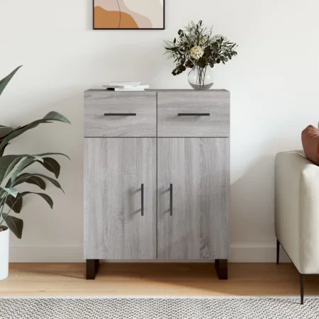 Aparador de madera de ingeniería gris Sonoma 69,5x34x90 cm de , Aparadores - Ref: Foro24-828010, Precio: 119,73 €, Descuento: %