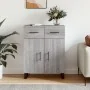 Aparador de madera de ingeniería gris Sonoma 69,5x34x90 cm de , Aparadores - Ref: Foro24-828010, Precio: 119,73 €, Descuento: %