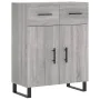 Aparador de madera de ingeniería gris Sonoma 69,5x34x90 cm de , Aparadores - Ref: Foro24-828010, Precio: 119,73 €, Descuento: %