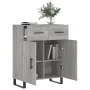 Aparador de madera de ingeniería gris Sonoma 69,5x34x90 cm de , Aparadores - Ref: Foro24-828010, Precio: 119,73 €, Descuento: %
