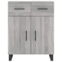 Aparador de madera de ingeniería gris Sonoma 69,5x34x90 cm de , Aparadores - Ref: Foro24-828010, Precio: 119,73 €, Descuento: %