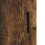Aparador de madera de ingeniería roble ahumado 90x34x80 cm de , Aparadores - Ref: Foro24-828129, Precio: 89,92 €, Descuento: %