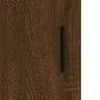 Aparador alto madera de ingeniería roble marrón 69,5x31x115 cm de , Aparadores - Ref: Foro24-828323, Precio: 96,84 €, Descuen...