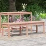Banco de jardín 2 plazas madera maciza douglas 159,5x44x45 cm de vidaXL, Bancos de jardín - Ref: Foro24-824016, Precio: 62,70...