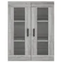 Armario de pared gris Sonoma 69,5x34x90 cm de , Aparadores - Ref: Foro24-828490, Precio: 95,67 €, Descuento: %
