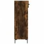 Zapatero madera de ingeniería roble ahumado 60x35x105 cm de , Armarios y almacenamiento - Ref: Foro24-829617, Precio: 76,74 €...