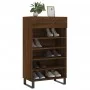 Zapatero madera de ingeniería roble marrón 60x35x105 cm by , Closets and storage - Ref: Foro24-829643, Price: 81,83 €, Discou...
