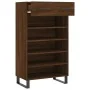 Zapatero madera de ingeniería roble marrón 60x35x105 cm by , Closets and storage - Ref: Foro24-829643, Price: 81,83 €, Discou...