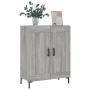 Aparador de madera de ingeniería gris Sonoma 69,5x34x90 cm by , Sideboards - Ref: Foro24-830202, Price: 81,11 €, Discount: %