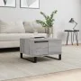Mesa de centro madera contrachapada gris Sonoma 55x55x36,5 cm de , Mesas de centro - Ref: Foro24-830770, Precio: 62,27 €, Des...