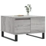 Mesa de centro madera contrachapada gris Sonoma 55x55x36,5 cm de , Mesas de centro - Ref: Foro24-830770, Precio: 62,27 €, Des...