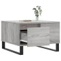 Mesa de centro madera contrachapada gris Sonoma 55x55x36,5 cm de , Mesas de centro - Ref: Foro24-830770, Precio: 62,27 €, Des...