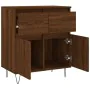 Aparador madera contrachapada marrón roble 60x35x70 cm by , Sideboards - Ref: Foro24-831123, Price: 68,27 €, Discount: %