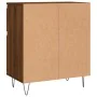 Aparador madera contrachapada marrón roble 60x35x70 cm by , Sideboards - Ref: Foro24-831123, Price: 68,27 €, Discount: %