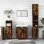 Armario de baño madera de ingeniería roble ahumado 58x33x60 cm von , Badezimmermöbel - Ref: Foro24-831577, Preis: 56,70 €, Ra...
