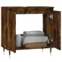 Armario de baño madera de ingeniería roble ahumado 58x33x60 cm von , Badezimmermöbel - Ref: Foro24-831577, Preis: 56,70 €, Ra...