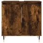 Armario de baño madera de ingeniería roble ahumado 58x33x60 cm von , Badezimmermöbel - Ref: Foro24-831577, Preis: 56,70 €, Ra...