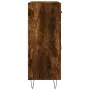 Aparador de madera de ingeniería roble ahumado 69,5x34x90 cm by , Sideboards - Ref: Foro24-827977, Price: 82,17 €, Discount: %