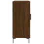 Aparador de madera de ingeniería marrón roble 90x34x80 cm de , Aparadores - Ref: Foro24-828115, Precio: 84,05 €, Descuento: %