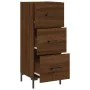 Aparador madera de ingeniería marrón roble 34,5x34x90 cm von , Sideboards - Ref: Foro24-828611, Preis: 74,39 €, Rabatt: %