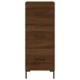 Aparador madera de ingeniería marrón roble 34,5x34x90 cm von , Sideboards - Ref: Foro24-828611, Preis: 74,39 €, Rabatt: %