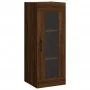 Armario de pared marrón roble 34,5x34x90 cm de , Aparadores - Ref: Foro24-828915, Precio: 52,59 €, Descuento: %