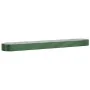 Jardinera arriate acero recubrimiento polvo verde 544x100x36 cm by , Pots and planters - Ref: Foro24-319013, Price: 144,17 €,...