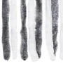 Cortina mosquitera gris y blanco chenilla 56x200 cm by , Mosquito nets for windows - Ref: Foro24-315123, Price: 36,48 €, Disc...