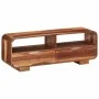 Mueble de TV madera maciza de acacia 110x30x40 cm von , CD- und DVD-Speicher - Ref: Foro24-351784, Preis: 220,01 €, Rabatt: %