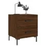 Mesita de noche madera de ingeniería roble marrón 40x35x47,5 cm de , Mesitas de noche - Ref: Foro24-827322, Precio: 50,46 €, ...
