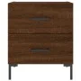 Mesita de noche madera de ingeniería roble marrón 40x35x47,5 cm de , Mesitas de noche - Ref: Foro24-827322, Precio: 50,46 €, ...