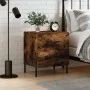 Mesita de noche madera ingeniería roble ahumado 40x35x47,5 cm von , Nachttische - Ref: Foro24-827334, Preis: 52,39 €, Rabatt: %
