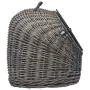 Transportín para gatos sauce natural gris 45x35x35 cm de , Transportines y cajas para mascotas - Ref: Foro24-170904, Precio: ...