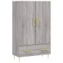 Aparador alto madera de ingeniería gris Sonoma 69,5x31x115 cm de , Aparadores - Ref: Foro24-828226, Precio: 88,71 €, Descuent...