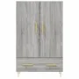 Aparador alto madera de ingeniería gris Sonoma 69,5x31x115 cm de , Aparadores - Ref: Foro24-828226, Precio: 88,71 €, Descuent...