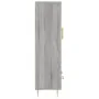 Aparador alto madera de ingeniería gris Sonoma 69,5x31x115 cm de , Aparadores - Ref: Foro24-828226, Precio: 88,71 €, Descuent...
